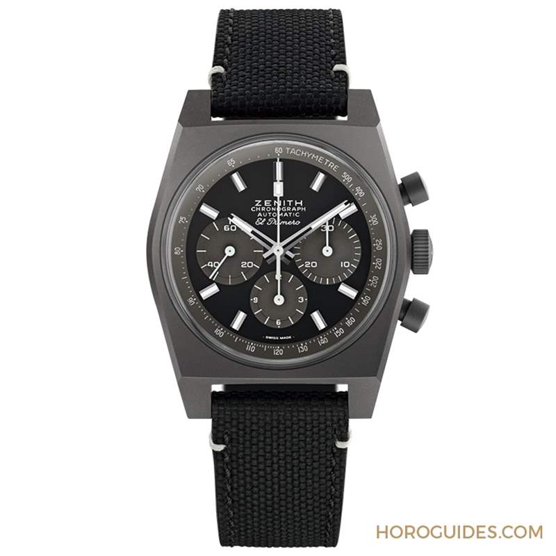 ZENITH - 暗影重現(xiàn)于世｜ZENITH Chronomaster Revival "Shadow"計時碼表