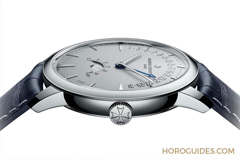 VACHERON CONSTANTIN - 鉑金珍藏系列再添新作｜江詩(shī)丹頓Patrimony月相和逆跳日期腕表