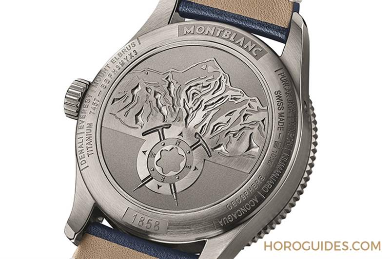 MONTBLANC - 冷光、冰藍與專業：風格型男工具表三大標配｜萬寶龍1858 Geosphere腕表