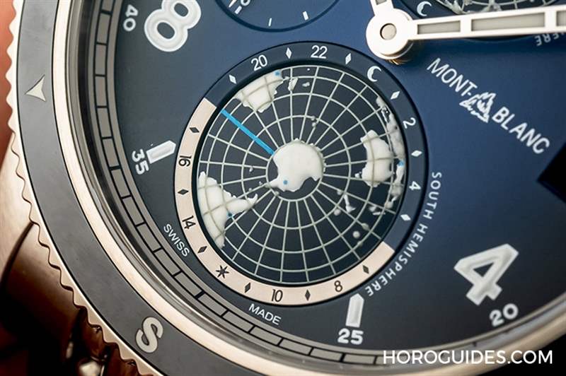 MONTBLANC - 冷光、冰藍與專業：風格型男工具表三大標配｜萬寶龍1858 Geosphere腕表