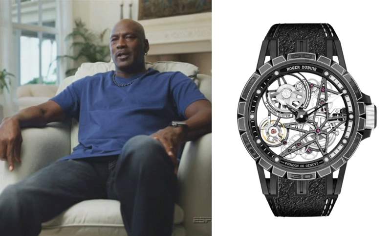 [名人表盒] 回憶人生的感人時刻，Michael Jordan戴了Roger Dubuis Excalibur Spider Pirelli