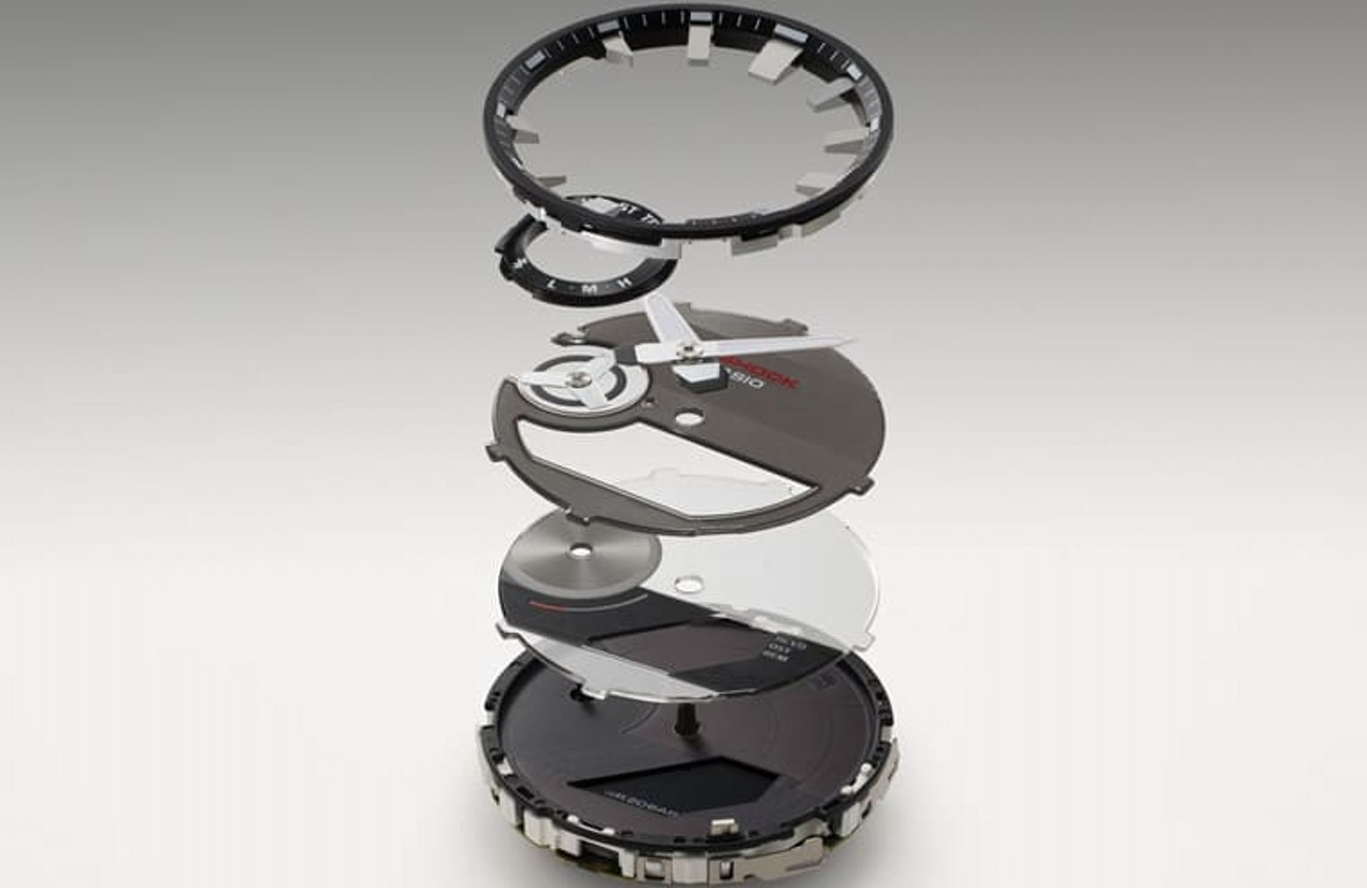 同時其採用3D立體面盤設(shè)計以助於提升讀時清晰度。（G-SHOCK官網(wǎng)）