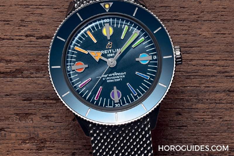 BREITLING - 點亮彩虹，向抗疫醫護英雄致敬｜百年靈Superocean Heritage  '57 限量版II
