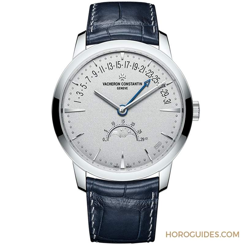 VACHERON CONSTANTIN - 鉑金珍藏系列再添新作｜江詩(shī)丹頓Patrimony月相和逆跳日期腕表