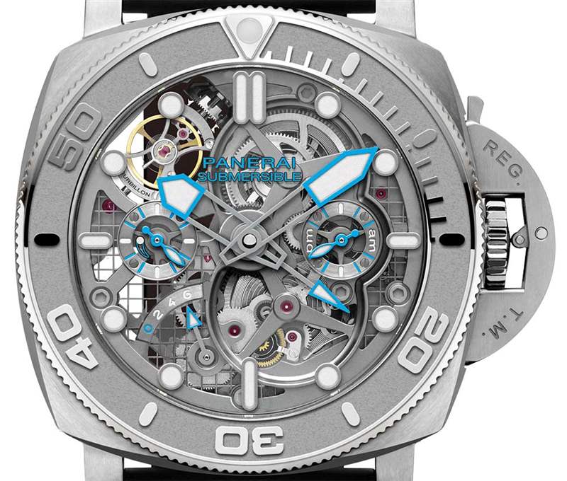 沛納海潛水邁克喇叭 pam01108 特寫