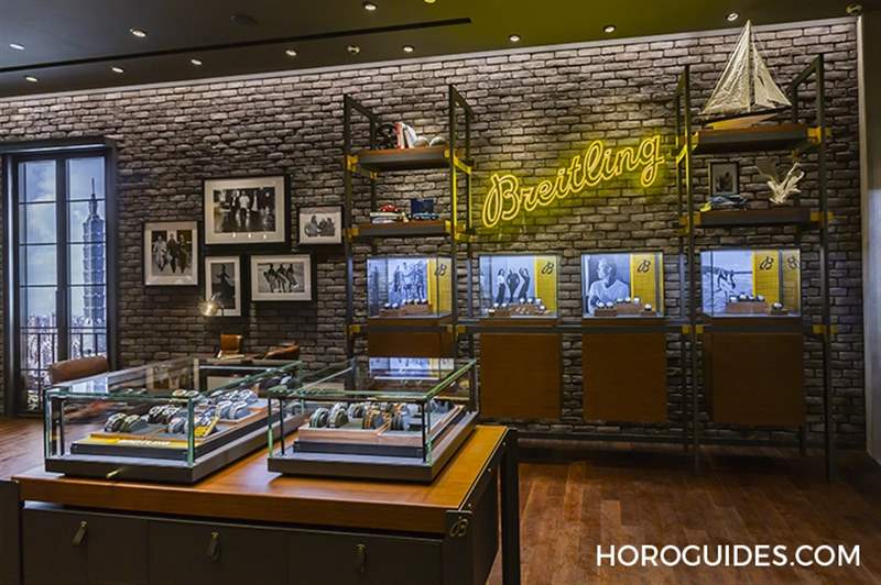 百年靈臺(tái)北101專賣店試營(yíng)運(yùn)SuperOcean新表全新到貨-復(fù)刻表