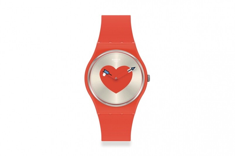 Swatch推出2022七夕限定系列以時(shí)間表達(dá)愛意