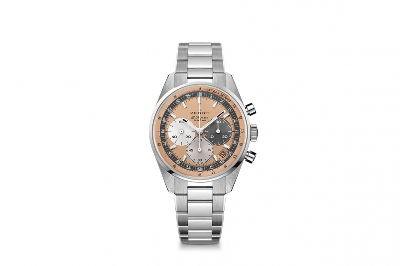 Zenith再次聯(lián)乘Hodinkee 全新限量版三文魚乳橙色表盤夠搶眼