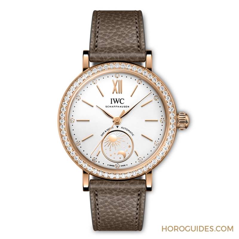 IWC - 柔潤質感，迷人英氣｜IWC柏濤菲諾日夜顯示自動腕表34