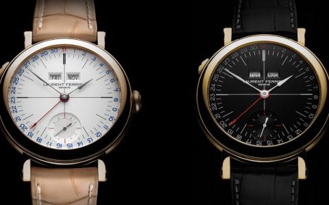 乳白色表盤(pán)-Laurent Ferrier推出兩款全新Galet年歷學(xué)校手表