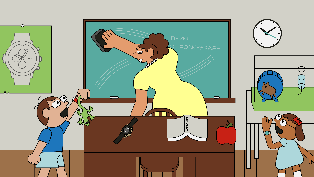 周末版回到學(xué)校，HODINKEE 風(fēng)格