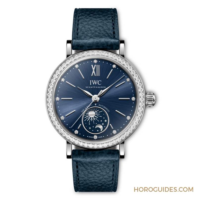 IWC - 柔潤質感，迷人英氣｜IWC柏濤菲諾日夜顯示自動腕表34