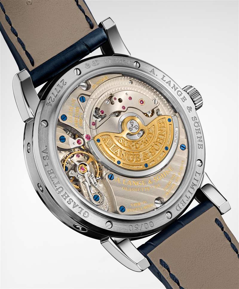 A. Lange & S?hne Langematik Perpetual 限量版藍(lán)色手表