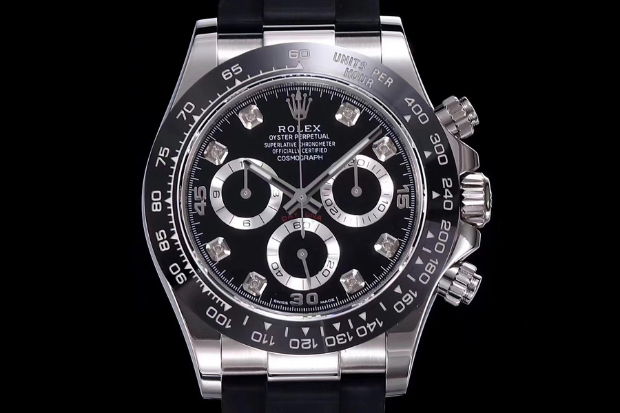 N廠勞力士迪通拿116519LN真4130機(jī)芯對(duì)比