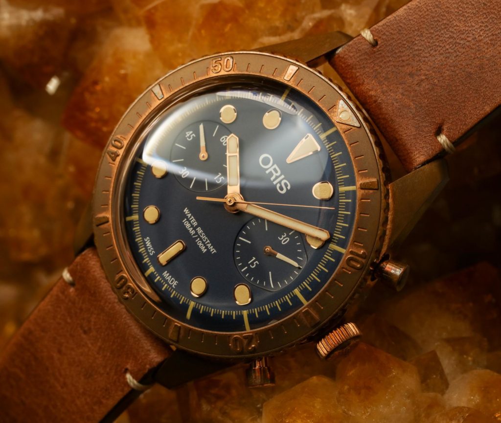 Oris Carl Brashear 計(jì)時碼表限量版青銅腕表