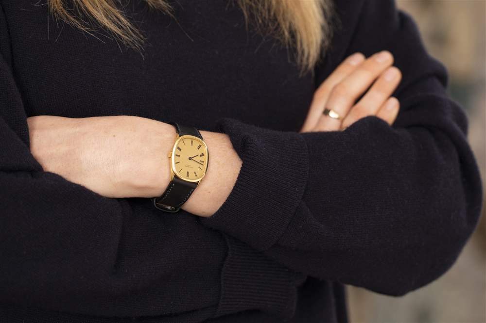 Brynn Wallner和她的百達(dá)翡麗Golden Ellipse