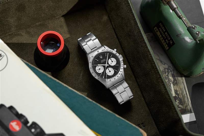 復古手表1966年勞力士Cosmograph“Big”Daytona、1967年歐米茄星座18k白金和1969年Grand Seiko Day Date