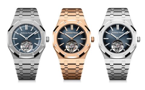 Audemars Piguet推出全新皇家橡樹自動上鏈飛行陀飛輪腕表