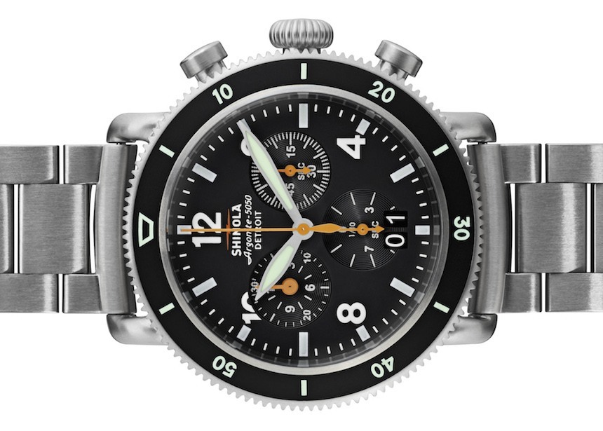 Shinola-Black-Blizzard-Titanium-Chronograph-42 毫米