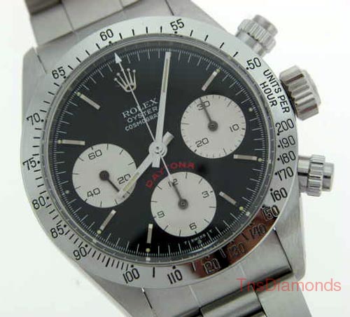 勞力士-代托納-復古-黑-白