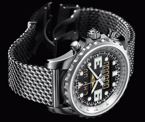 百年靈超時空多功能計時78型機芯腕表