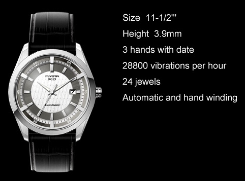 日本Miyota瞄準(zhǔn)瑞士ETA機(jī)芯9000系列機(jī)芯