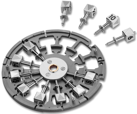 LV路易威登鈴鼓旋轉(zhuǎn)時(shí)間格林尼治標(biāo)準(zhǔn)時(shí)間GMT手表