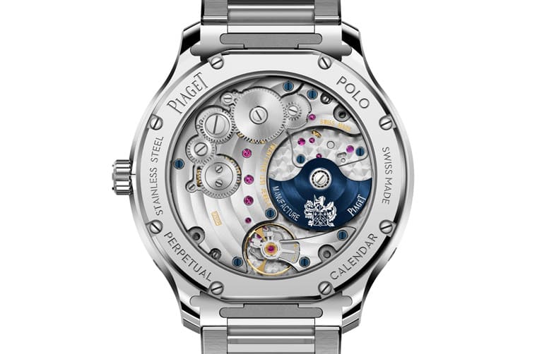 伯爵不銹鋼Polo運動表首度推出超薄萬年歷功能