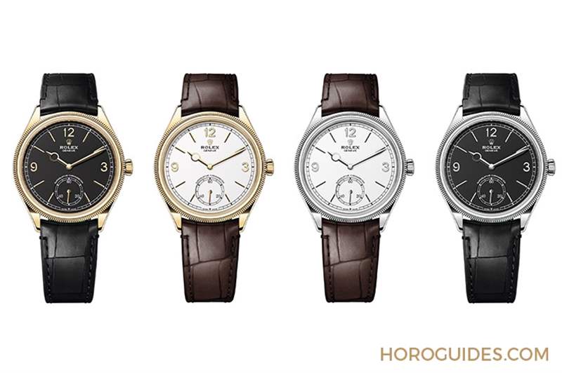 ROLEX - 勞力士全新系列Perpetual 1908，小三針、貴金屬、7140新機(jī)芯配透明底蓋