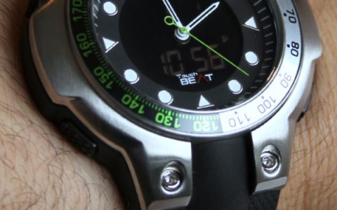 運動者觸摸節(jié)拍人力資源手表