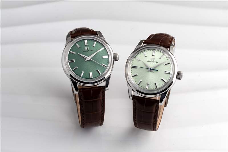 三款限量版Grand Seikos，讓您可以挑選自己喜歡的綠色陰影