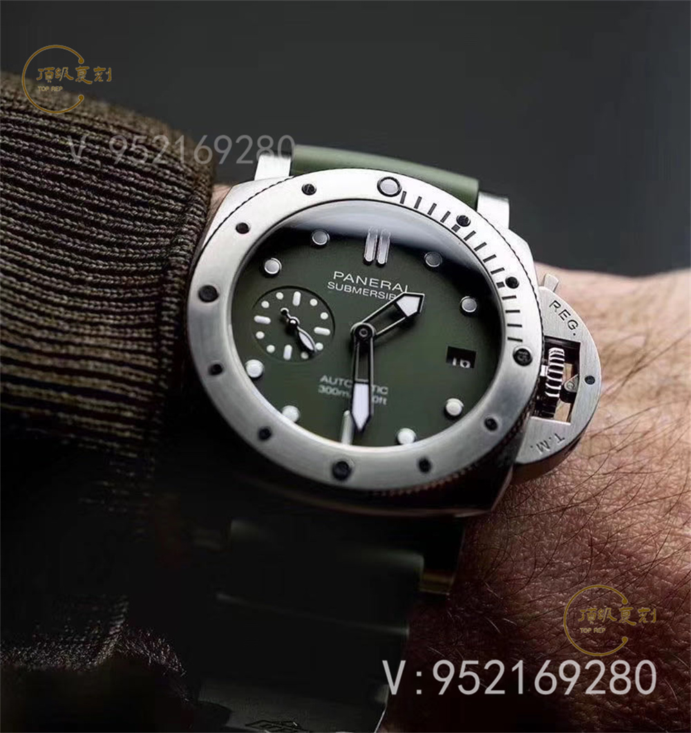 VS廠(SBF廠)沛納海1055怎么樣,VS廠沛納海1055軍綠表做工評測