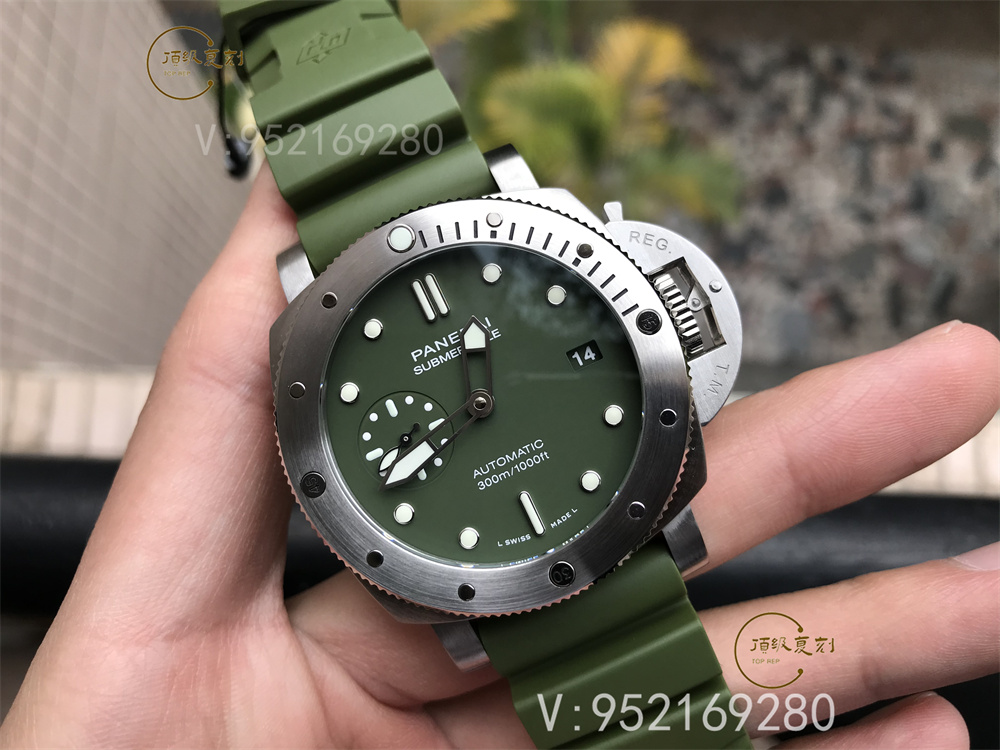 VS廠(SBF廠)沛納海1055怎么樣,VS廠沛納海1055軍綠表做工評測