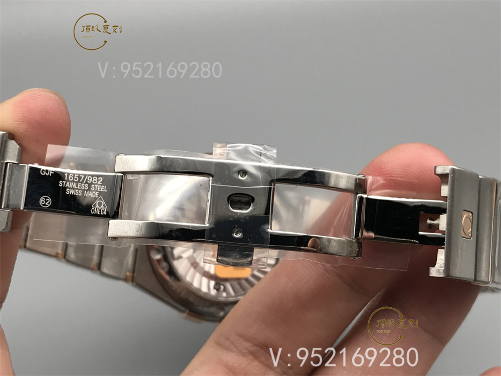 VS廠(SBF廠)歐米茄星座38mm間金白做工如何,對比正品怎么樣