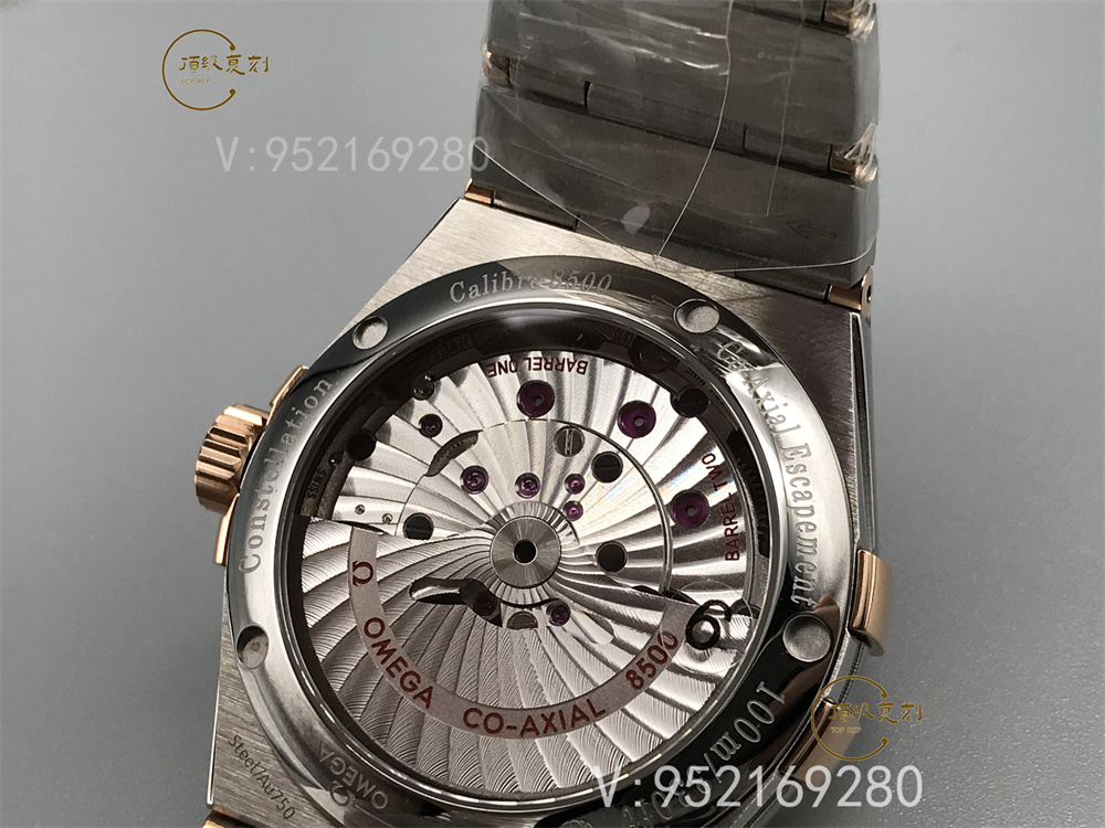 VS廠(SBF廠)歐米茄星座38mm間金白做工如何,對比正品怎么樣