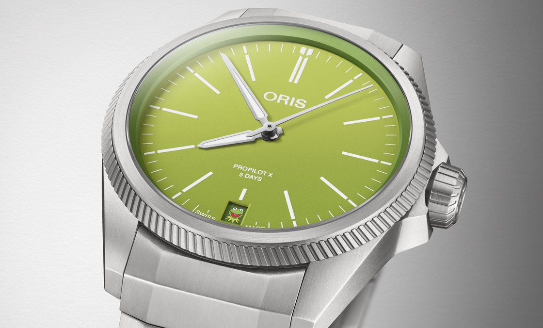 ORIS - 以歡樂為靈感，Oris ProPilot x Kermit聯(lián)名腕表