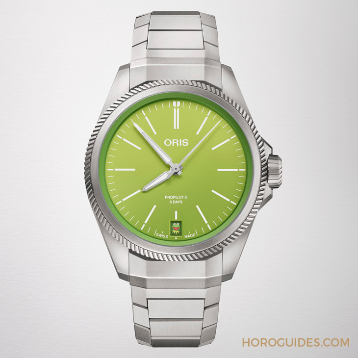 ORIS - 以歡樂為靈感，Oris ProPilot x Kermit聯(lián)名腕表