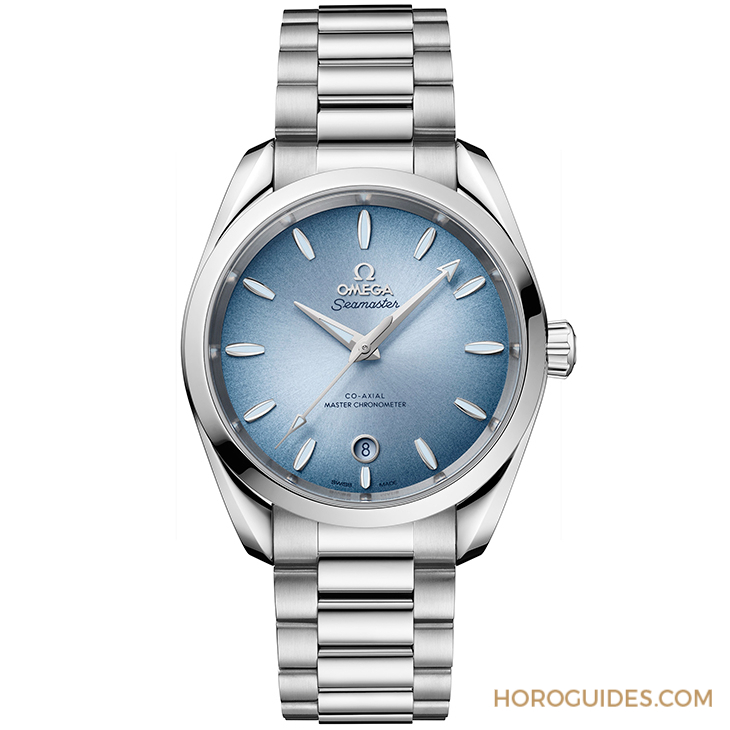 OMEGA - OMEGA海馬系列75周年，夏日藍(lán)面11員全新報(bào)到！ 色調(diào)深淺絕妙對應(yīng)防水深度