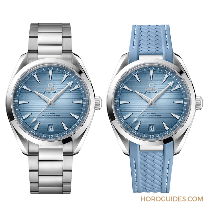OMEGA - OMEGA海馬系列75周年，夏日藍(lán)面11員全新報(bào)到！ 色調(diào)深淺絕妙對應(yīng)防水深度