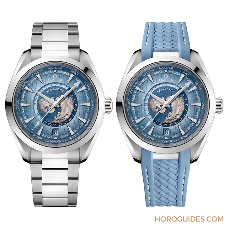 OMEGA - OMEGA海馬系列75周年，夏日藍(lán)面11員全新報(bào)到！ 色調(diào)深淺絕妙對應(yīng)防水深度