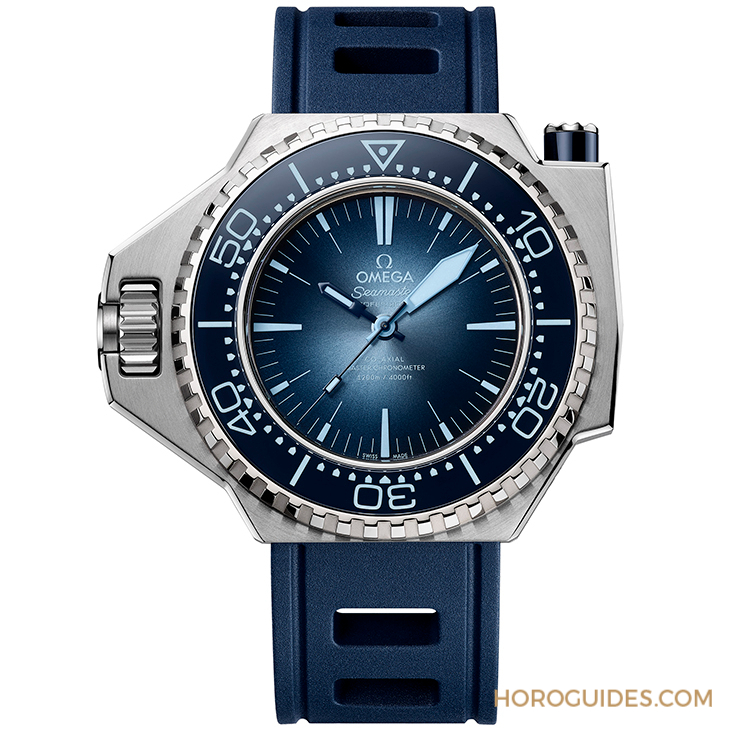 OMEGA - OMEGA海馬系列75周年，夏日藍(lán)面11員全新報(bào)到！ 色調(diào)深淺絕妙對應(yīng)防水深度