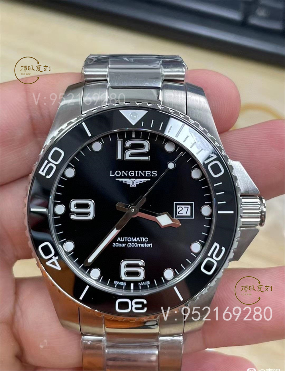 VS廠浪琴43mm新品康卡斯潛水表做工怎么樣,XF廠康卡斯