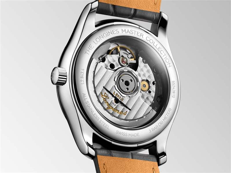 『新表』浪琴推出Master Small Seconds小秒針腕表：凹雕時標(biāo)