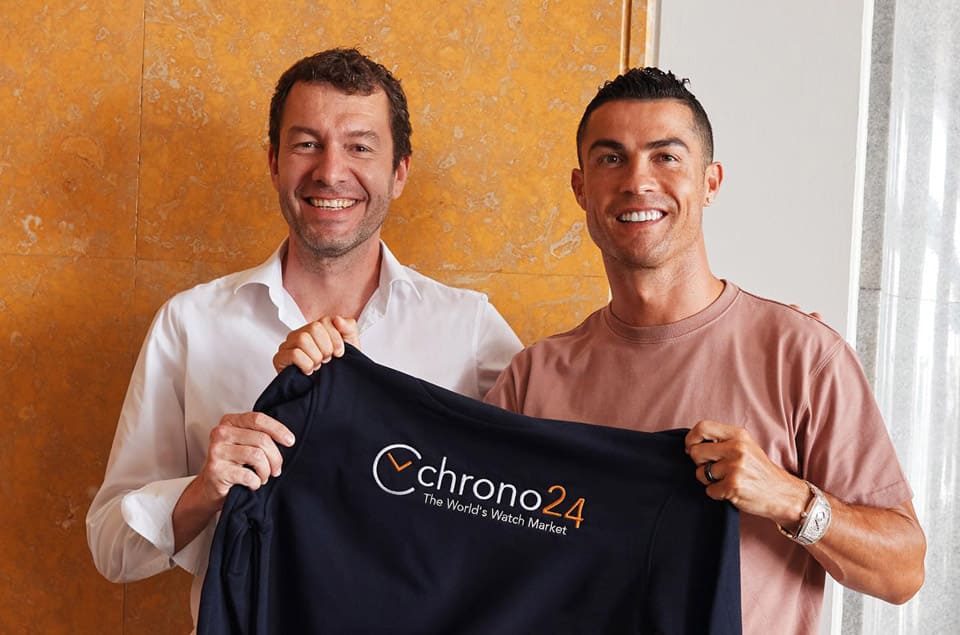 C羅開始賣手表？！足球天王投資二手表交易平臺加碼秀出滿天星夯表