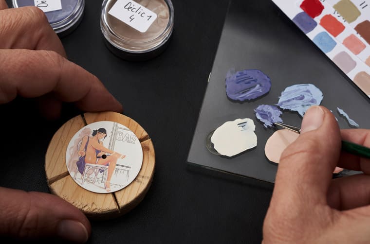 致敬經(jīng)典情色漫畫40周年里程碑雅典表打造米羅馬那哈聯(lián)名彩繪限量藝術表