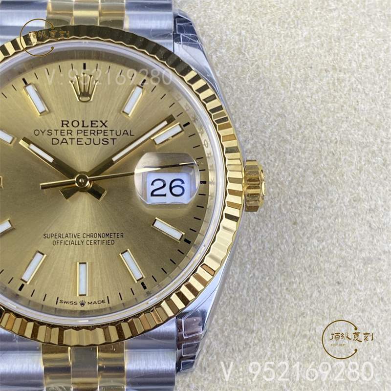 怎么分辨真假VS廠間金日志,VS廠36mm間金日志工藝如何