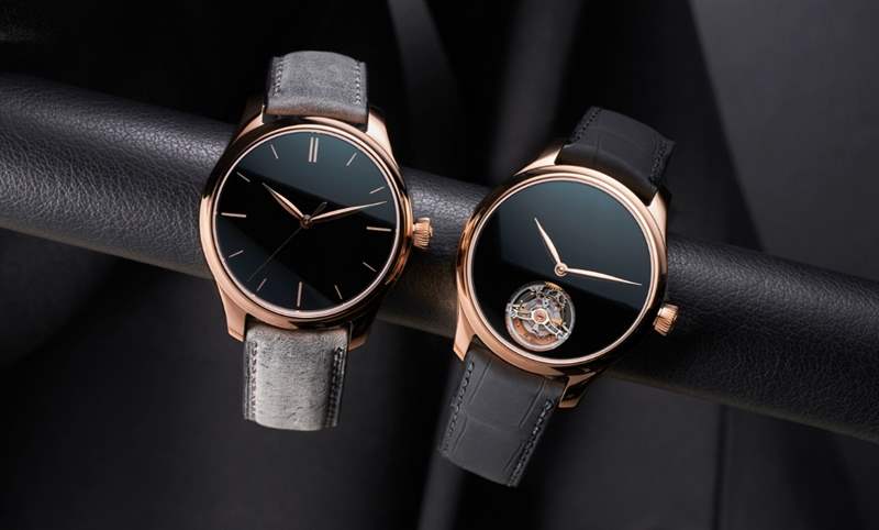 H. MOSER & CIE - 奪目紅金與世上最黑材質(zhì)Vantablack的極致對(duì)比｜亨利慕時(shí)勇創(chuàng)者系列Vantablack?概念表新作