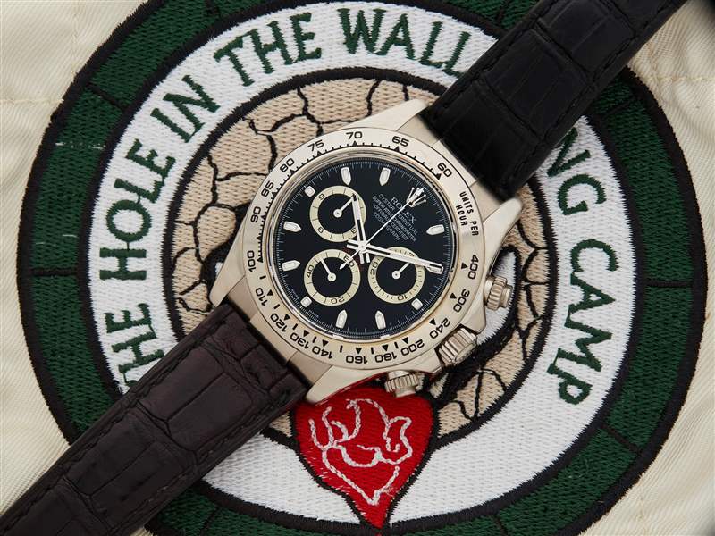 Paul Newman的2枚Rolex Daytona計時碼表分別以超過100萬美元成交