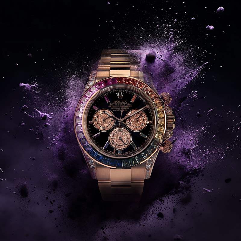 位于杜拜的訂制珠寶品牌CAGAU成立于2016年，雖然發展時間不算長，但是他們精湛的珠寶鑲嵌工藝很快就在全球層峰手表收藏家間建立名聲和口碑。 （IG@cagaudubai）