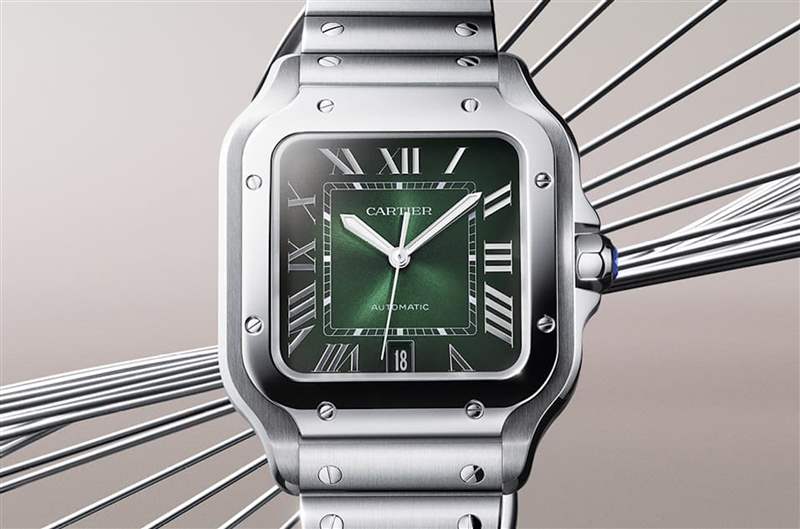 追上時(shí)代潮流的面盤(pán)新配色——Santos系列（CARTIER）